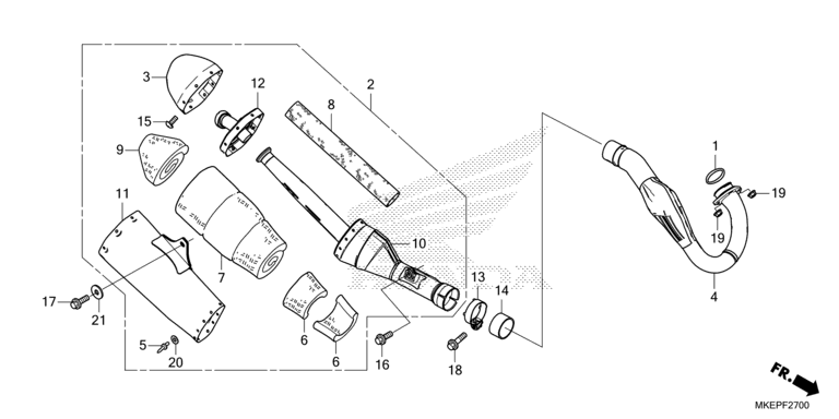 EXHAUST MUFFLER