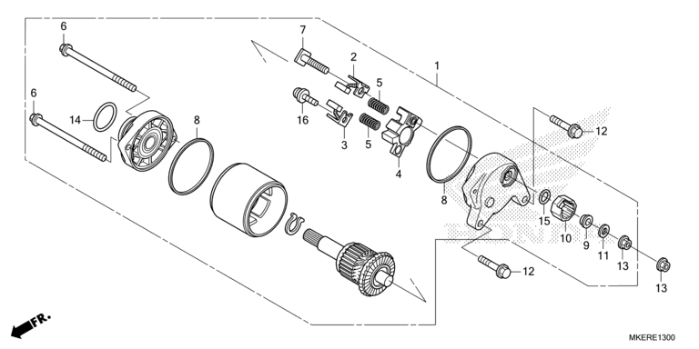 STARTING MOTOR