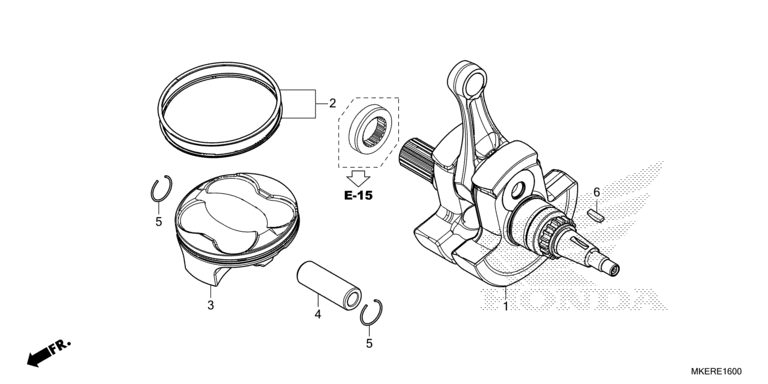 CRANKSHAFT/PISTON