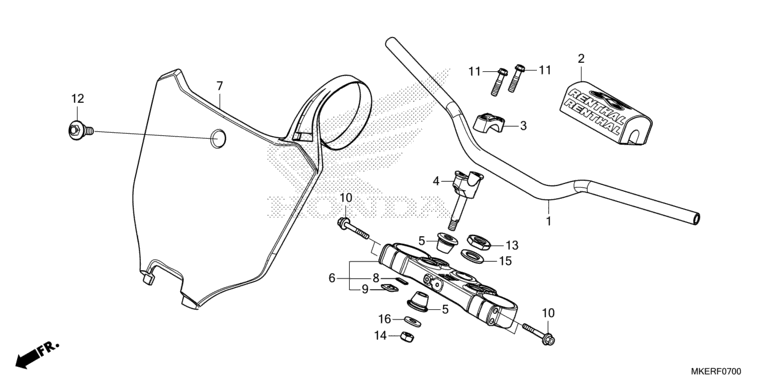 HANDLE BAR/TOP BRIDGE