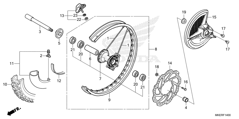 FRONT WHEEL