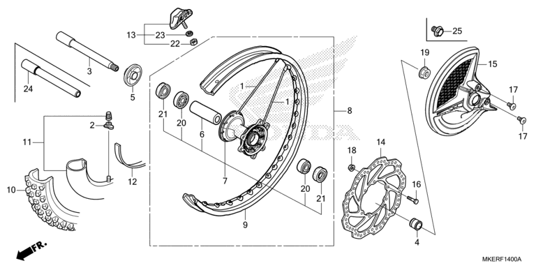 FRONT WHEEL