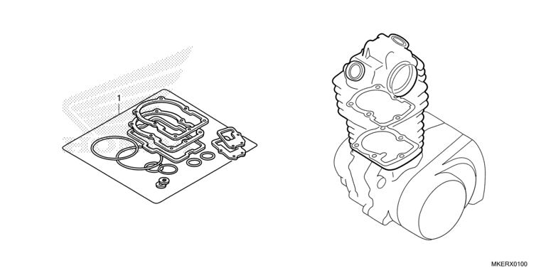 GASKET KIT A