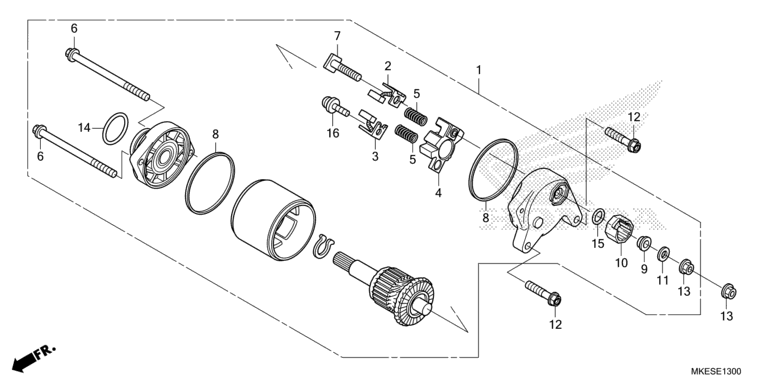 STARTING MOTOR