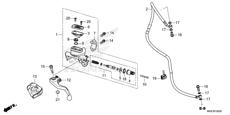 CLUTCH MASTER CYLINDER