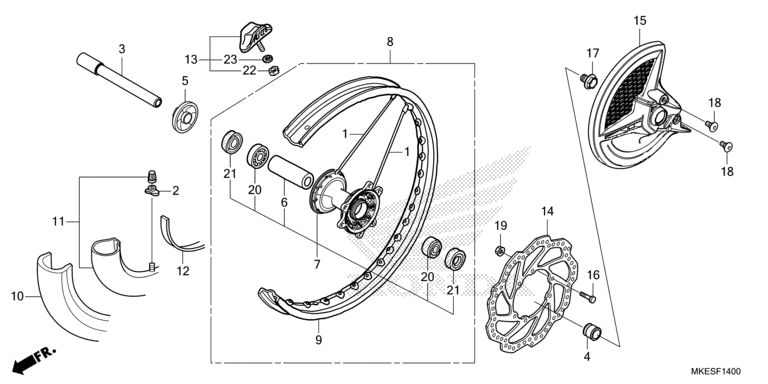 FRONT WHEEL