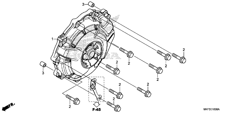 ALTERNATOR GENERATOR COVER