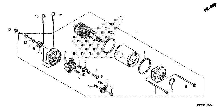 STARTER MOTOR