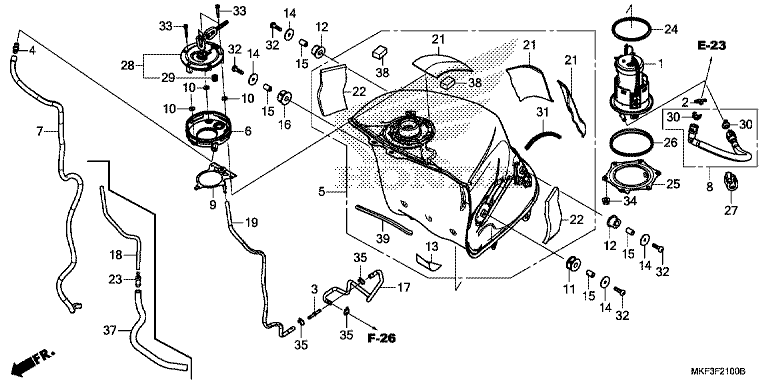 FUEL TANK/FUEL PUMP