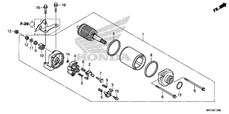 STARTER MOTOR