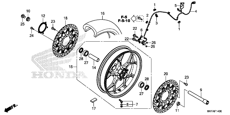 FRONT WHEEL