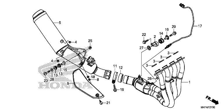 EXHAUST MUFFLER