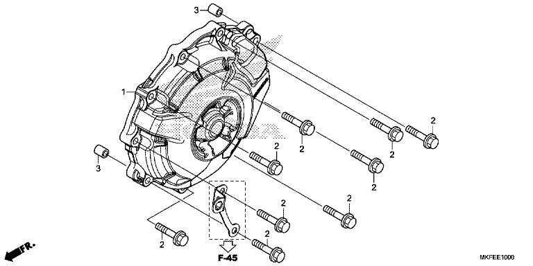 ALTERNATOR GENERATOR COVER