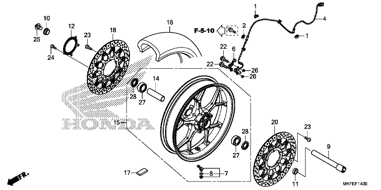 FRONT WHEEL