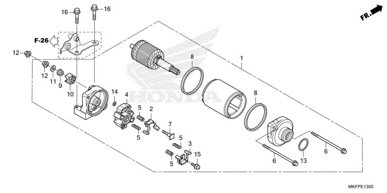 STARTER MOTOR