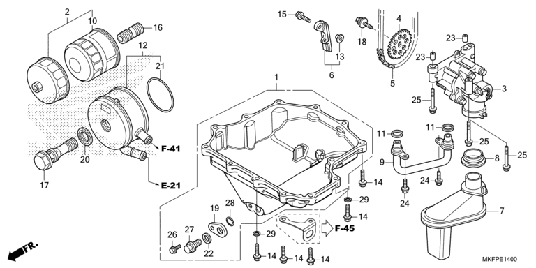 OIL PAN/OIL PUMP