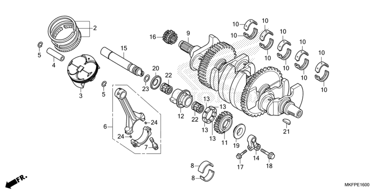 CRANKSHAFT/PISTON