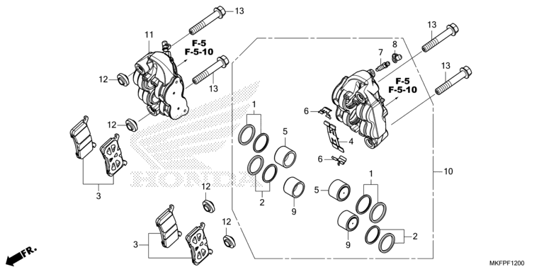 FRONT BRAKE CALIPER