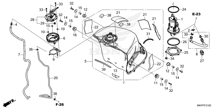 FUEL TANK/FUEL PUMP