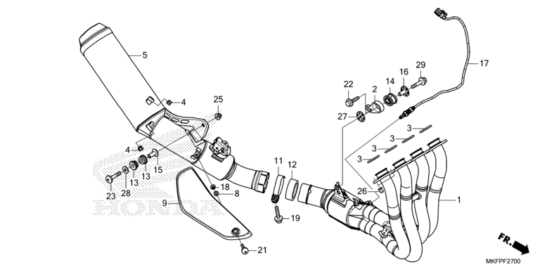 EXHAUST MUFFLER