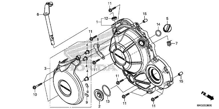 RIGHT CRANKCASE COVER