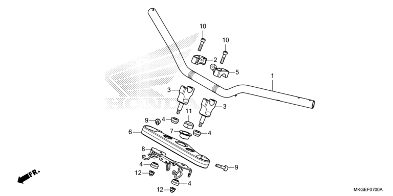 HANDLE BAR/TOP BRIDGE