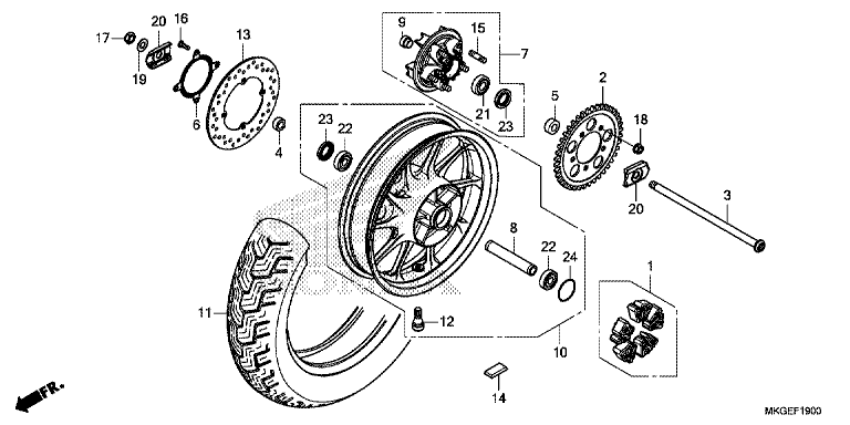 REAR WHEEL