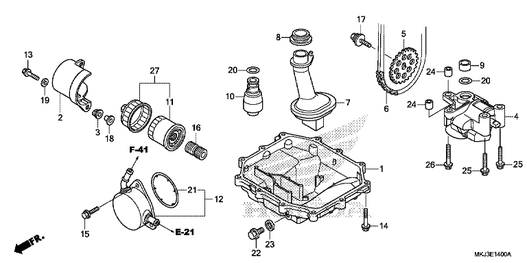 OIL PAN/OIL PUMP