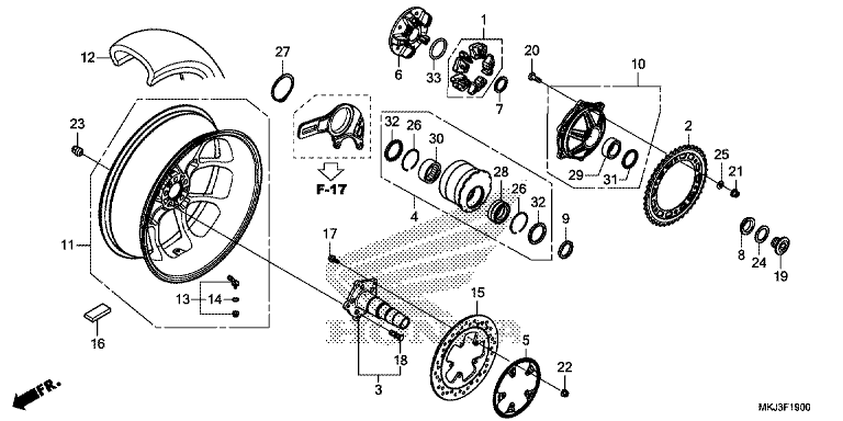 REAR WHEEL