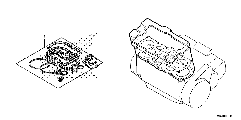 GASKET KIT A