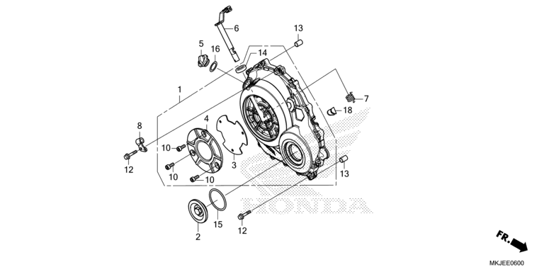 RIGHT CRANKCASE COVER