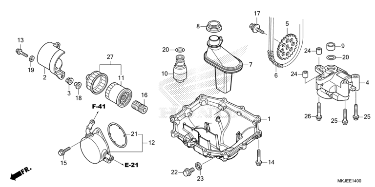 OIL PAN/OIL PUMP