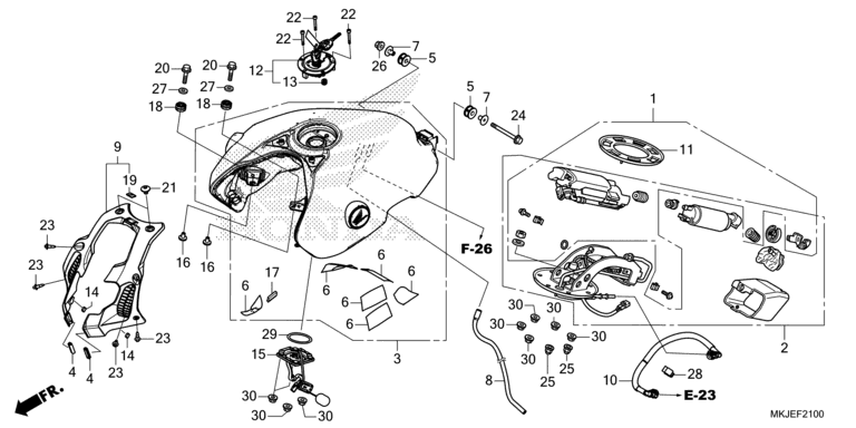 FUEL TANK/FUEL PUMP