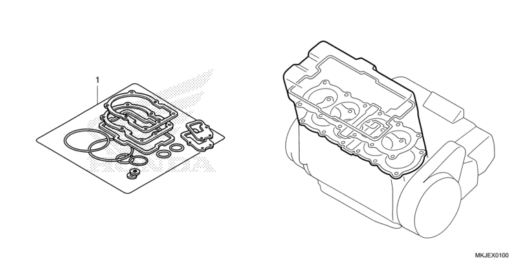 GASKET KIT A
