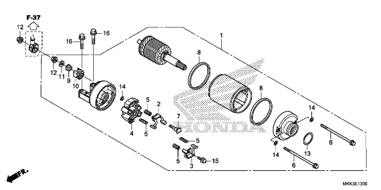 STARTER MOTOR