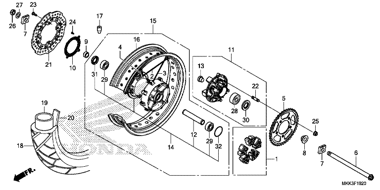 REAR WHEEL