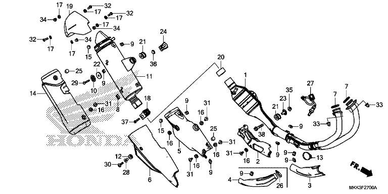 EXHAUST MUFFLER