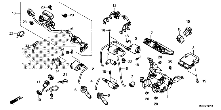 SUB HARNESS/IGNITION COIL