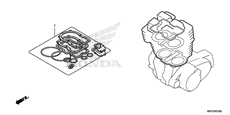 GASKET KIT A