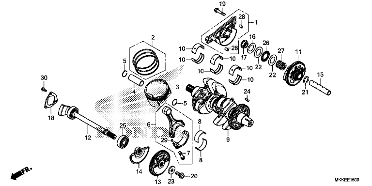 CRANKSHAFT/PISTON