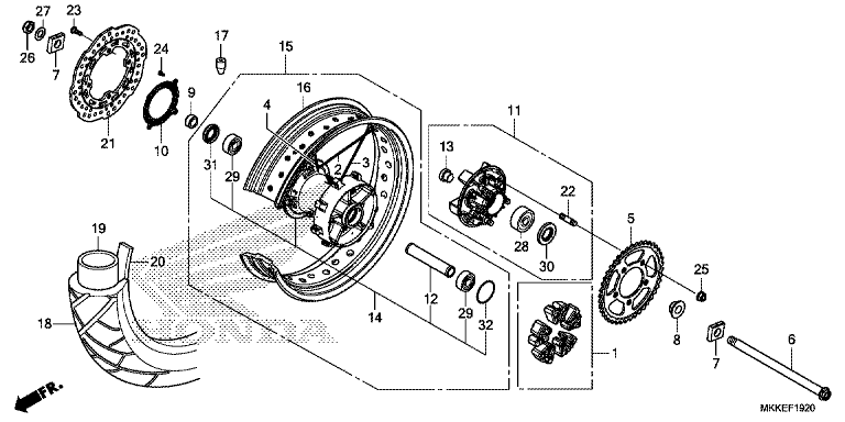 REAR WHEEL