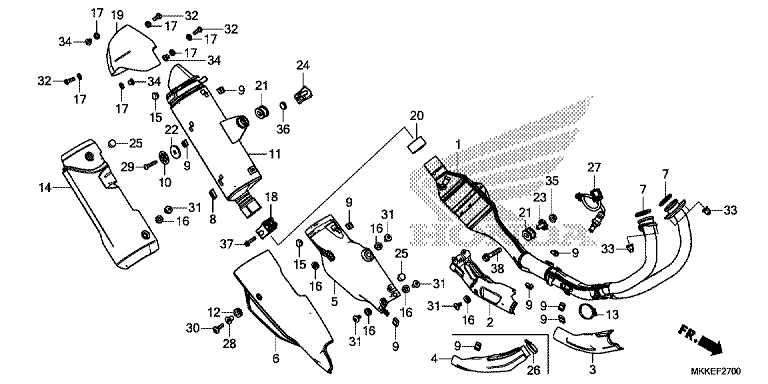 EXHAUST MUFFLER