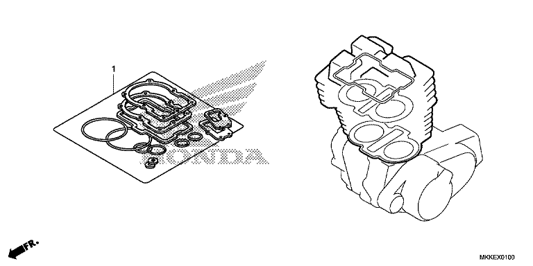 GASKET KIT A