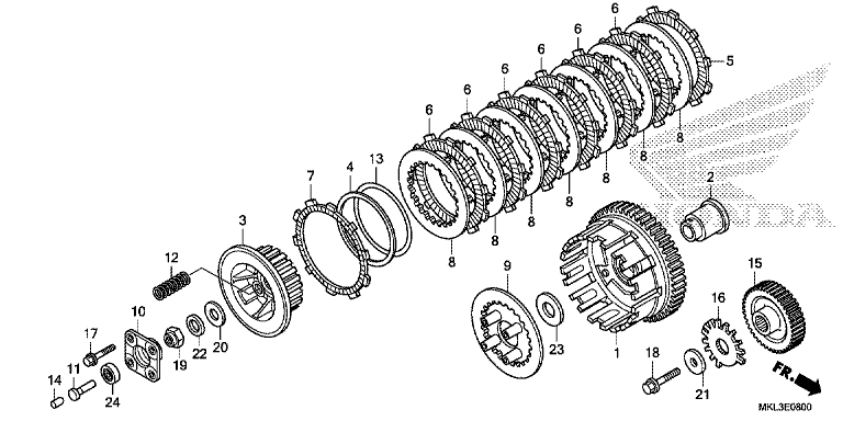 CLUTCH (NC750XA)
