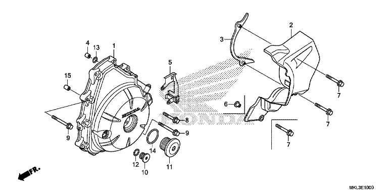 ALTERNATOR GENERATOR COVER