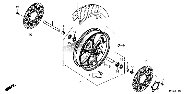 FRONT WHEEL