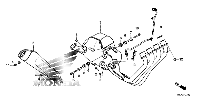 EXHAUST MUFFLER