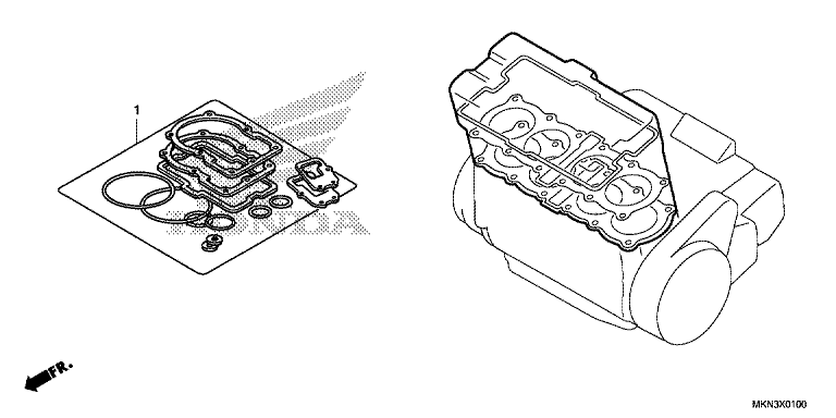 GASKET KIT A