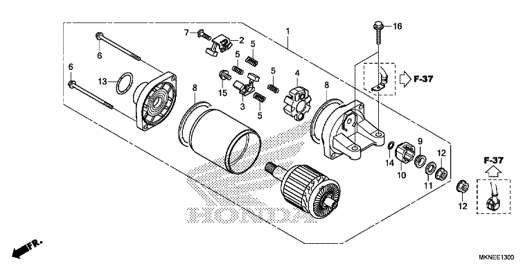 STARTING MOTOR