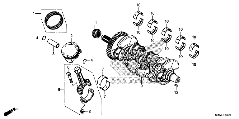 CRANKSHAFT/PISTON